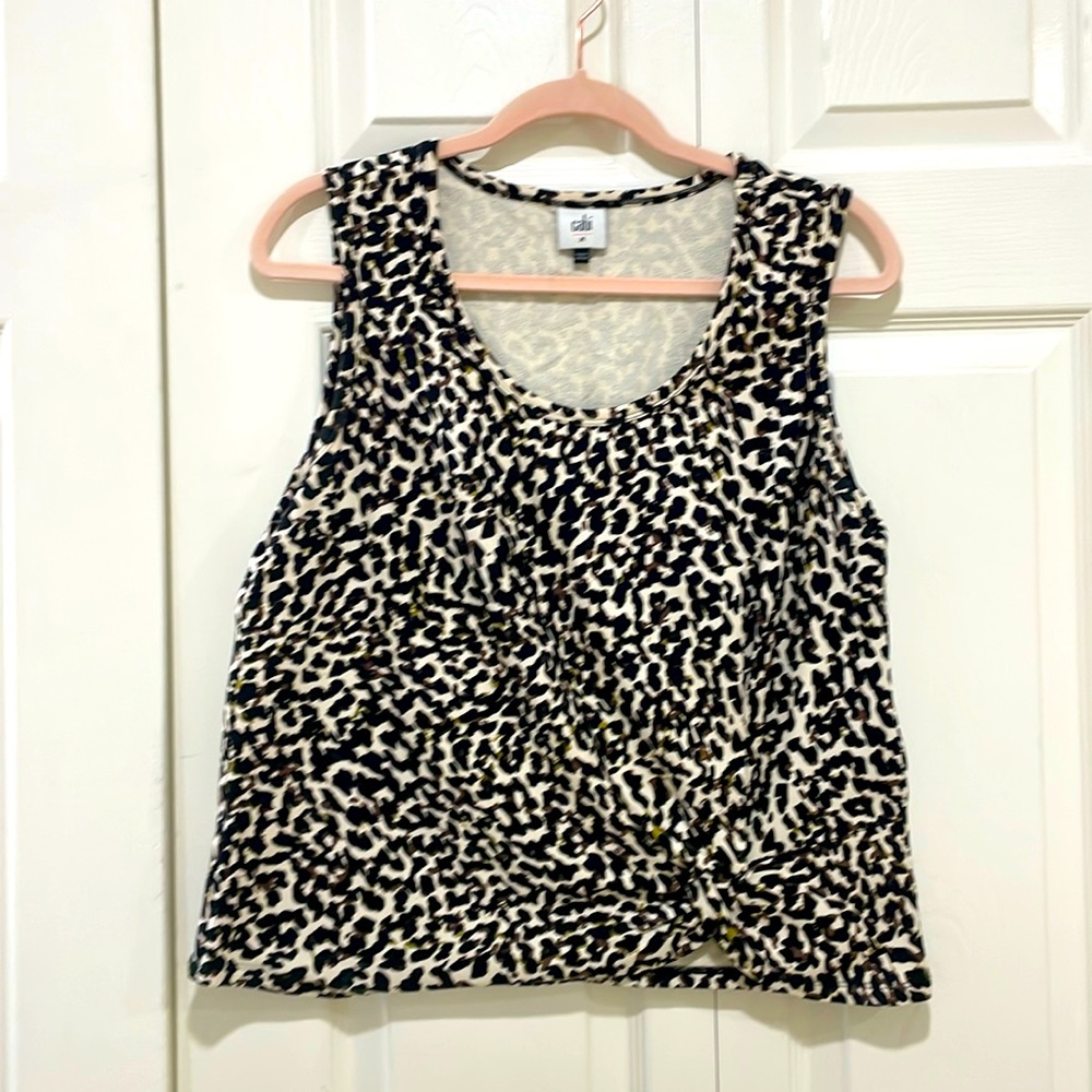Cabi Animal Print top